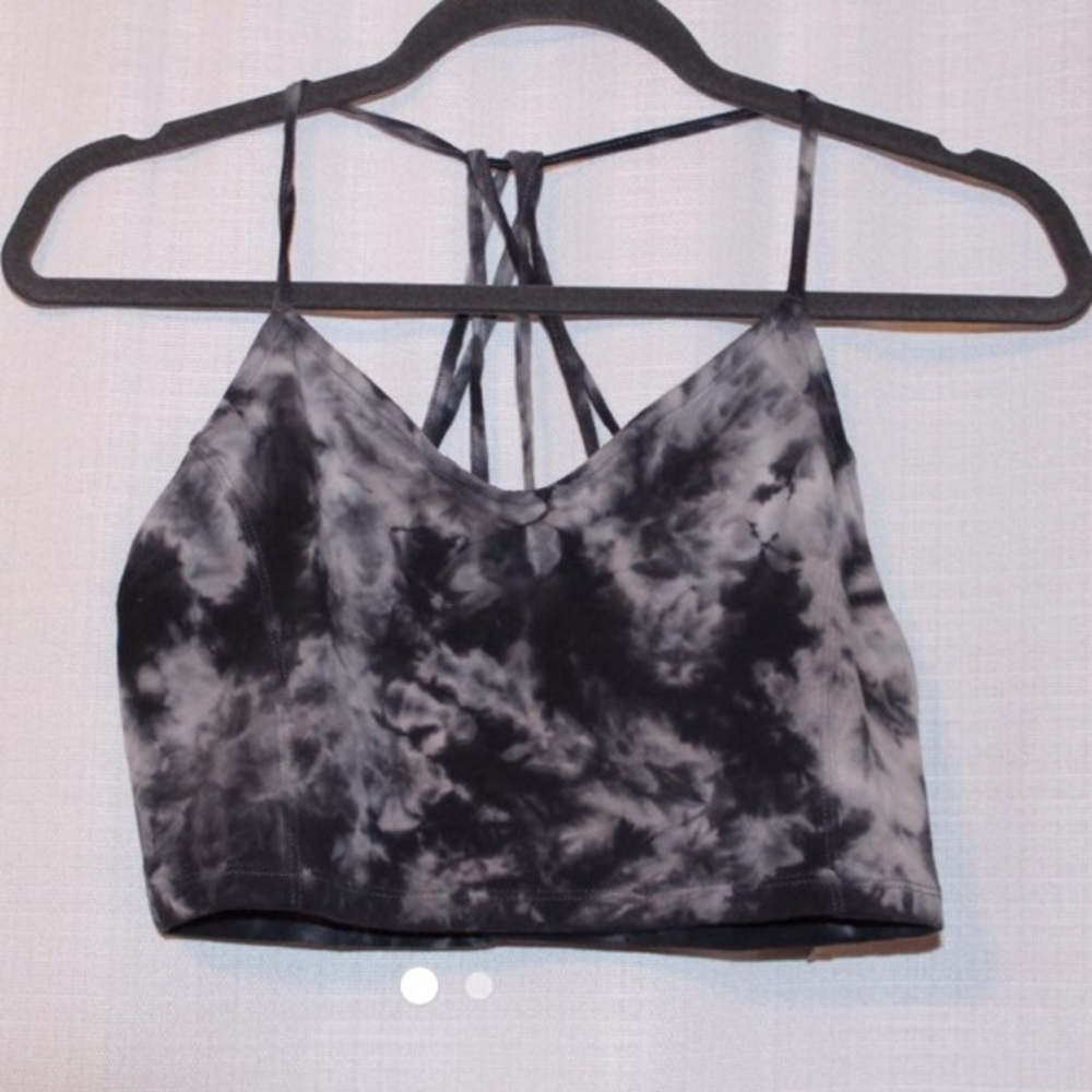 American Eagle Cropped Acid Wash Top - Back Detail